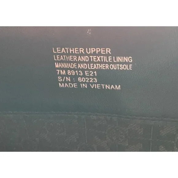 Tory Burch Everly Black Logo Knee High Leather Riding Boots size 7M - Picture 5 of 16